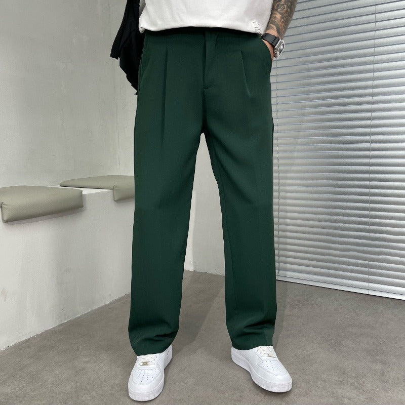 Homme Pantalon Coupe Droite