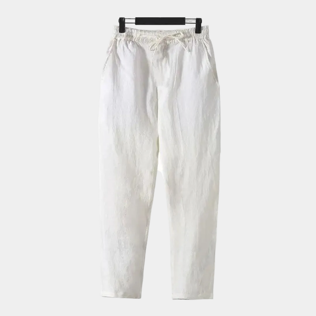 Homme Pantalon Cordon Droit