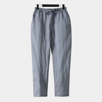 Pantalon Taille à Cordon Poches Coupe Droite Pour Homme