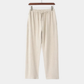 Pantalon Taille à Cordon Coupe Droite Pour Homme