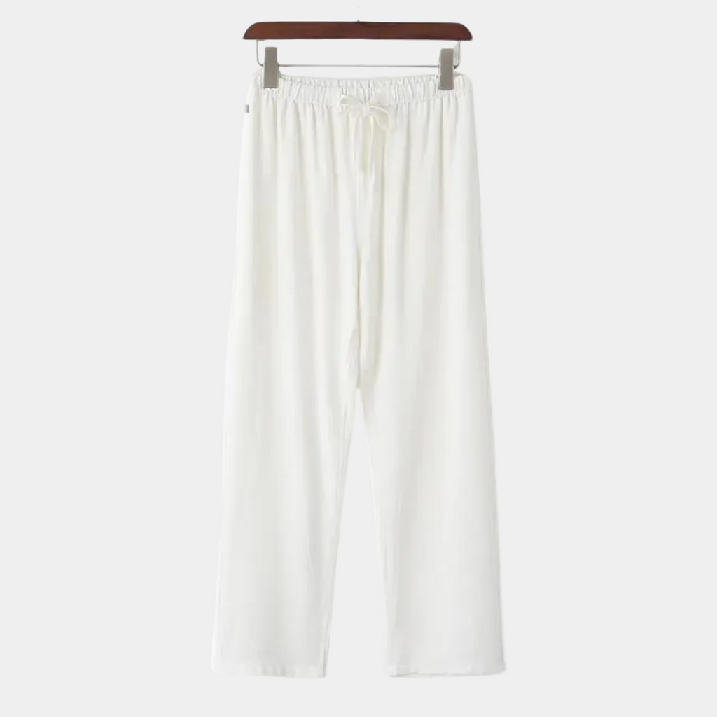Homme Pantalon Cordon Classique