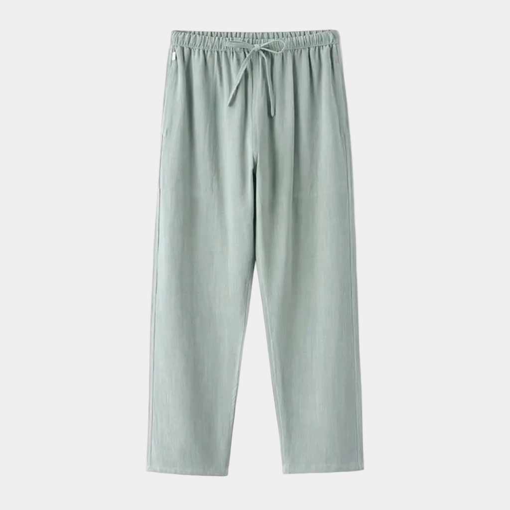 Homme Pantalon Cordon Classique