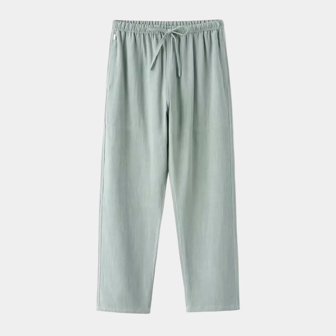 Homme Pantalon Cordon Classique