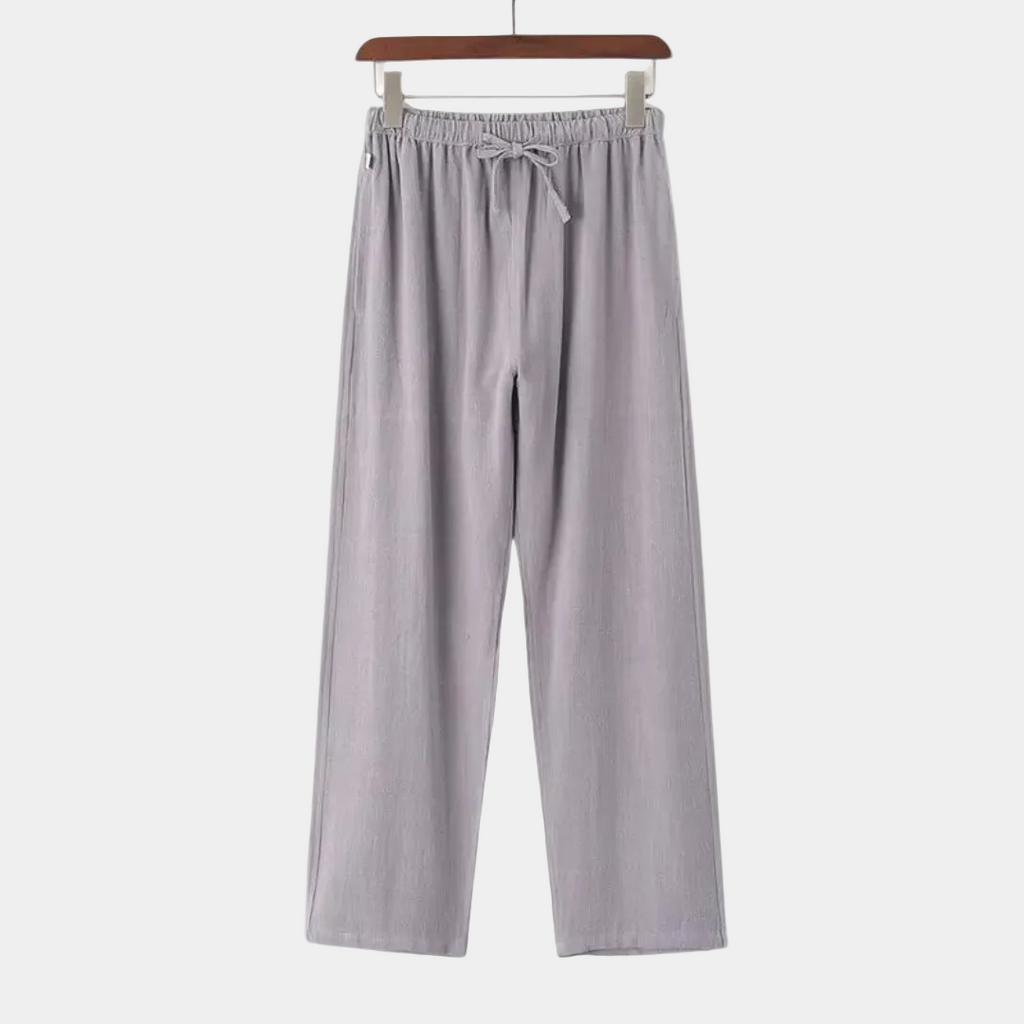 Homme Pantalon Cordon Classique