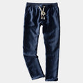 Homme Pantalon Droit Cordon