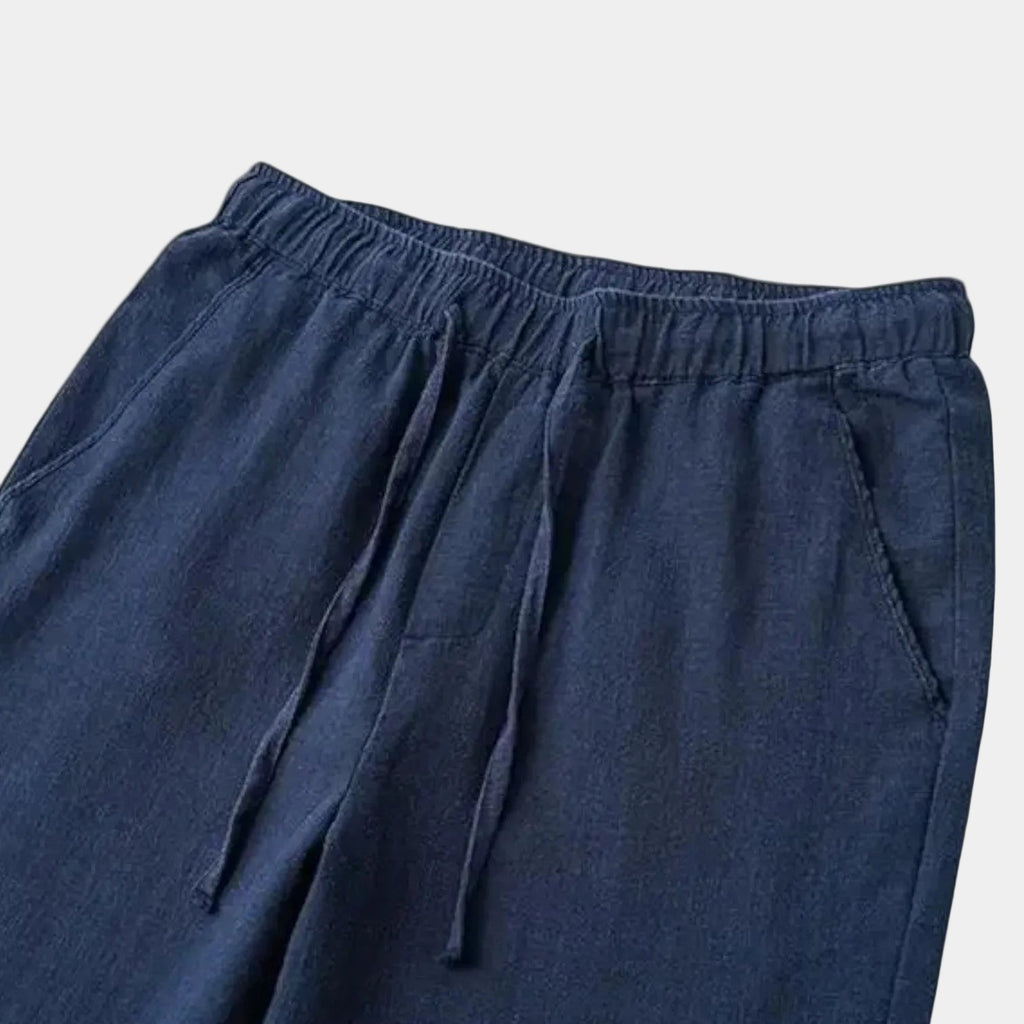 Pantalon Poches Coupe Droite Pour Homme
