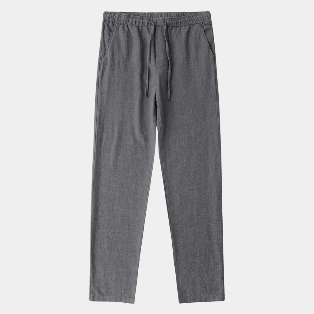 Pantalon Poches Coupe Droite Pour Homme
