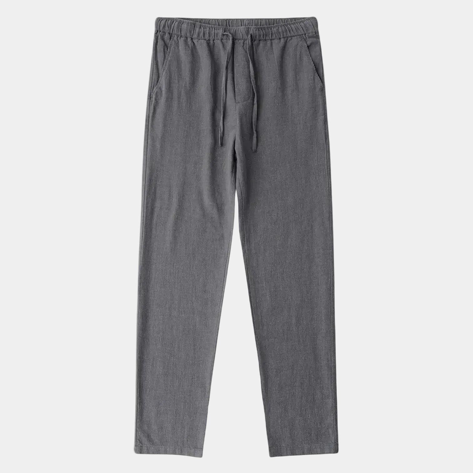 Pantalon Poches Coupe Droite Pour Homme