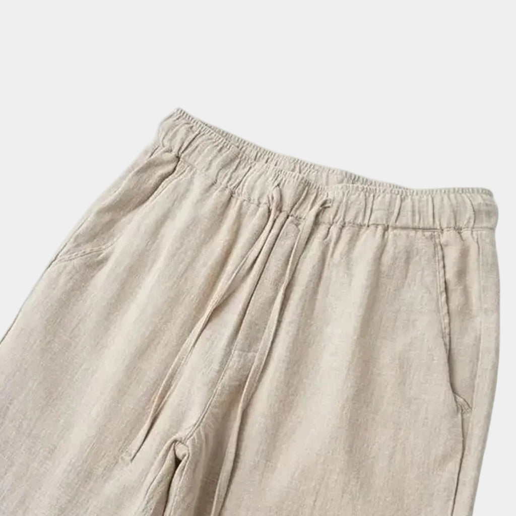 Pantalon Poches Coupe Droite Pour Homme