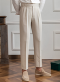 Pantalon Coupe Tailleur Poches Pour Homme
