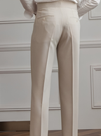 Pantalon Coupe Tailleur Poches Pour Homme