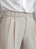 Pantalon Coupe Tailleur Poches Pour Homme