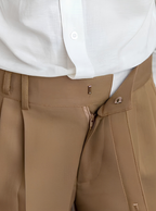 Pantalon Coupe Tailleur Poches Pour Homme