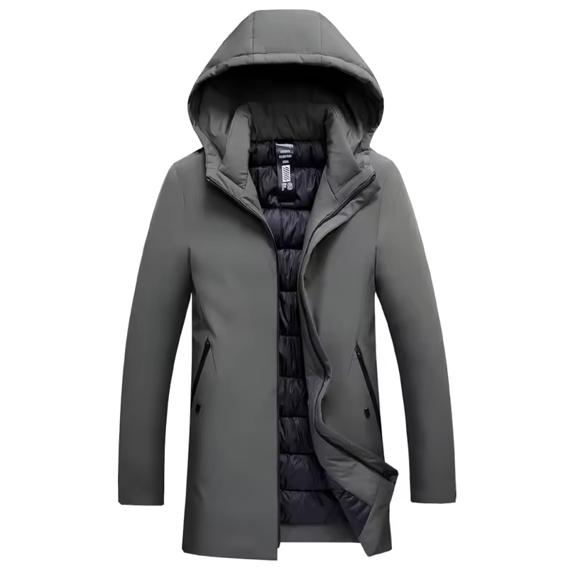 Homme Parka À Capuche