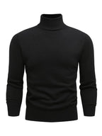 Homme Pull Roulé Côtelé