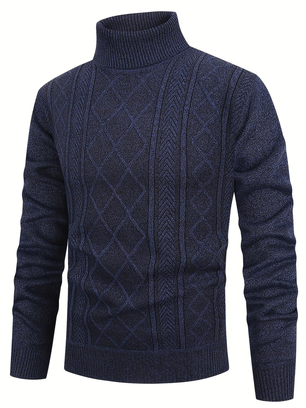 Homme Pull Roulé Torsadé