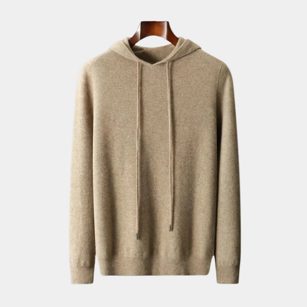 Pull À Capuche Cordon de Serrage Manches Longues Pour Homme