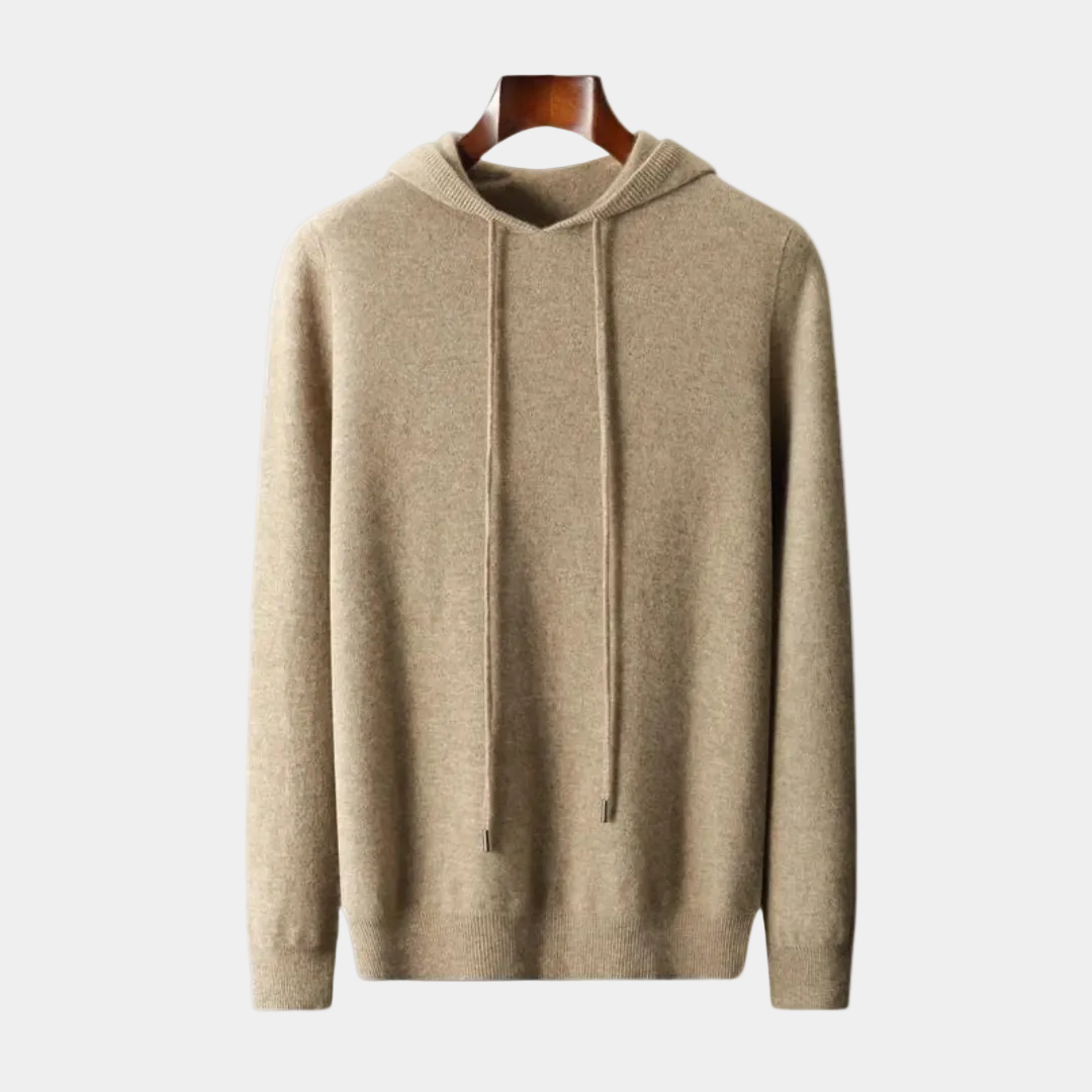 Pull À Capuche Cordon de Serrage Manches Longues Pour Homme