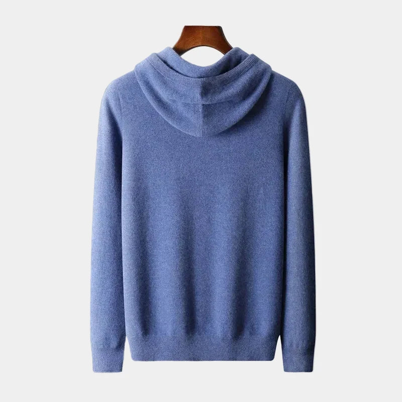 Pull À Capuche Cordon de Serrage Manches Longues Pour Homme