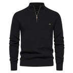 Homme Pull Zippé Montant