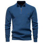 Homme Pull Zippé Montant