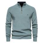 Homme Pull Zippé Montant