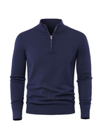 Homme Pull Montant Côtelé