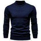 Homme Pull Col Montant