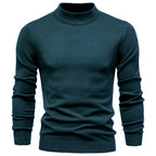 Homme Pull Col Montant