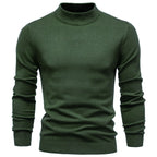 Homme Pull Col Montant