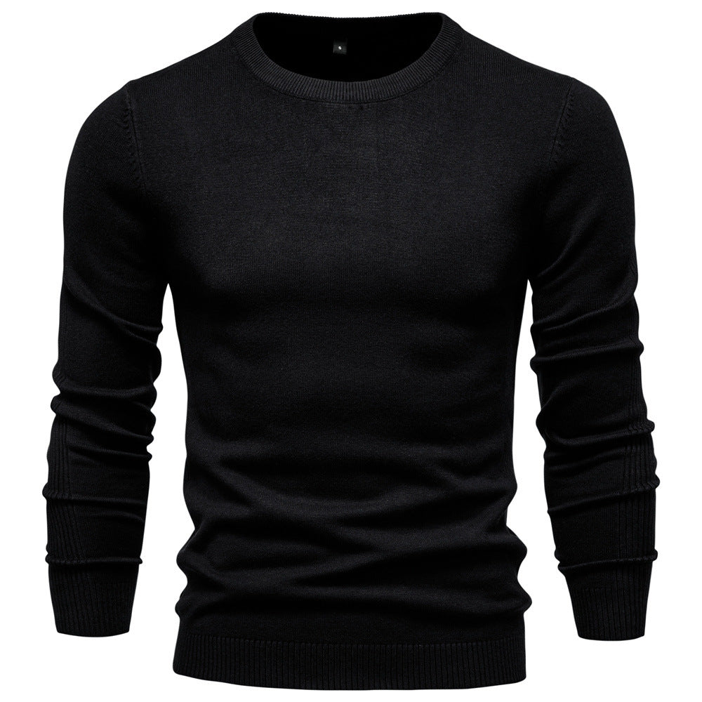 Homme Pull Col Rond