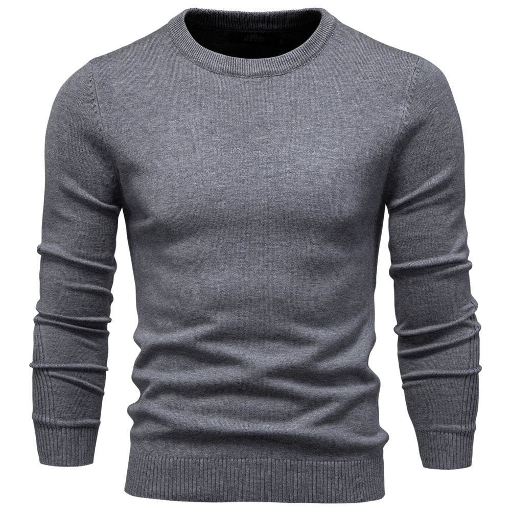 Homme Pull Col Rond