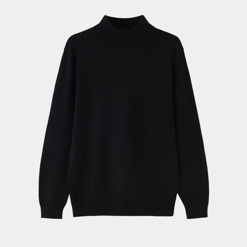 Homme Pull Bords Côtelés