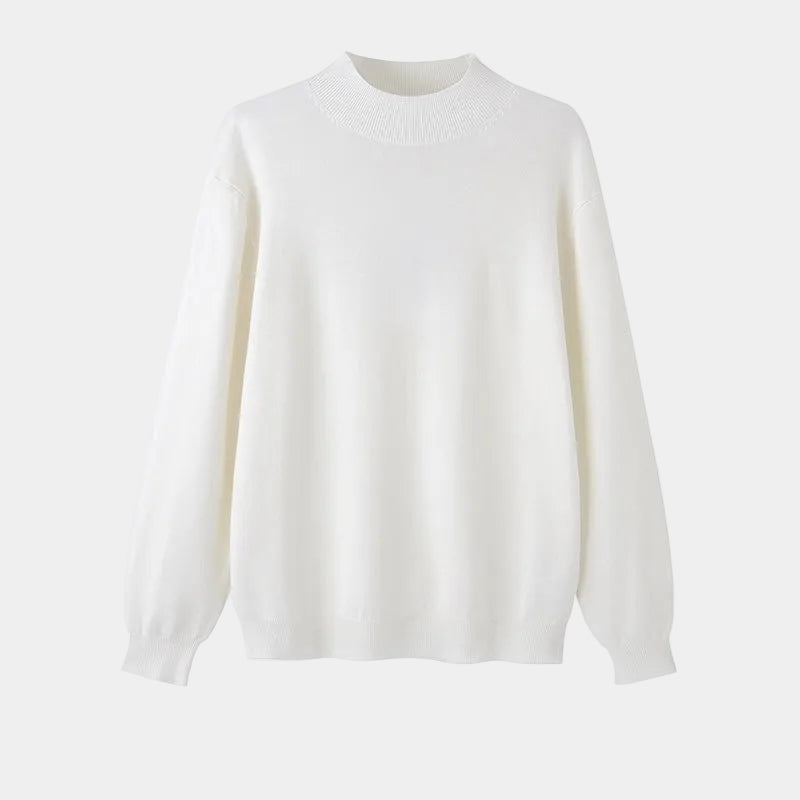 Homme Pull Bords Côtelés