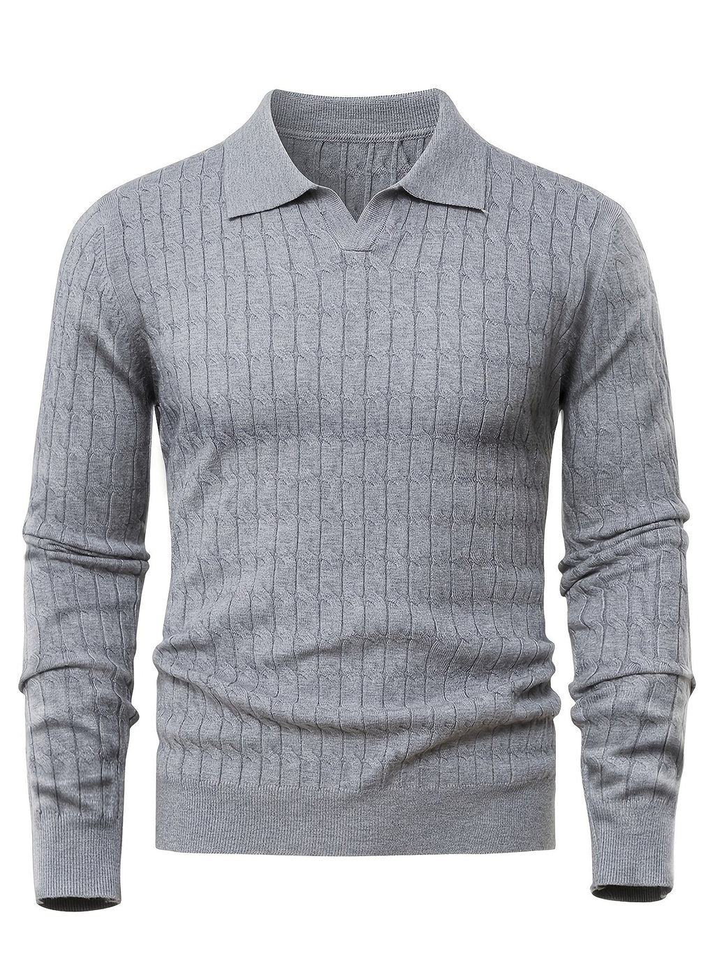Homme Pull Col Polo