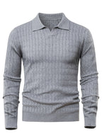 Homme Pull Col Polo