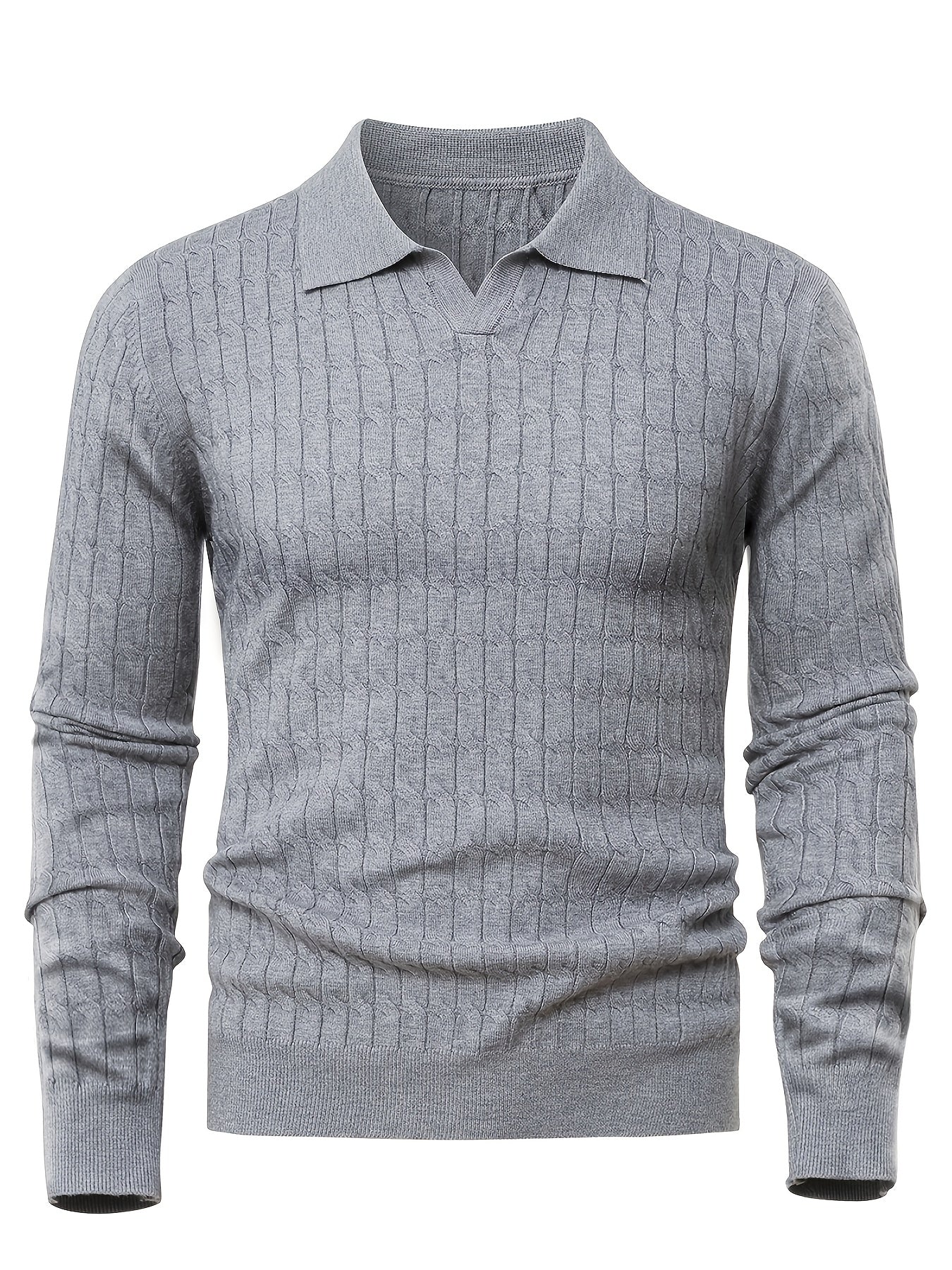 Homme Pull Col Polo