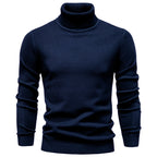 Homme Pull Col Roulé