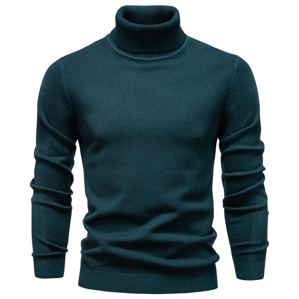 Homme Pull Col Roulé