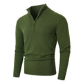 Pull Demi-Zip Col Montant Pour Homme