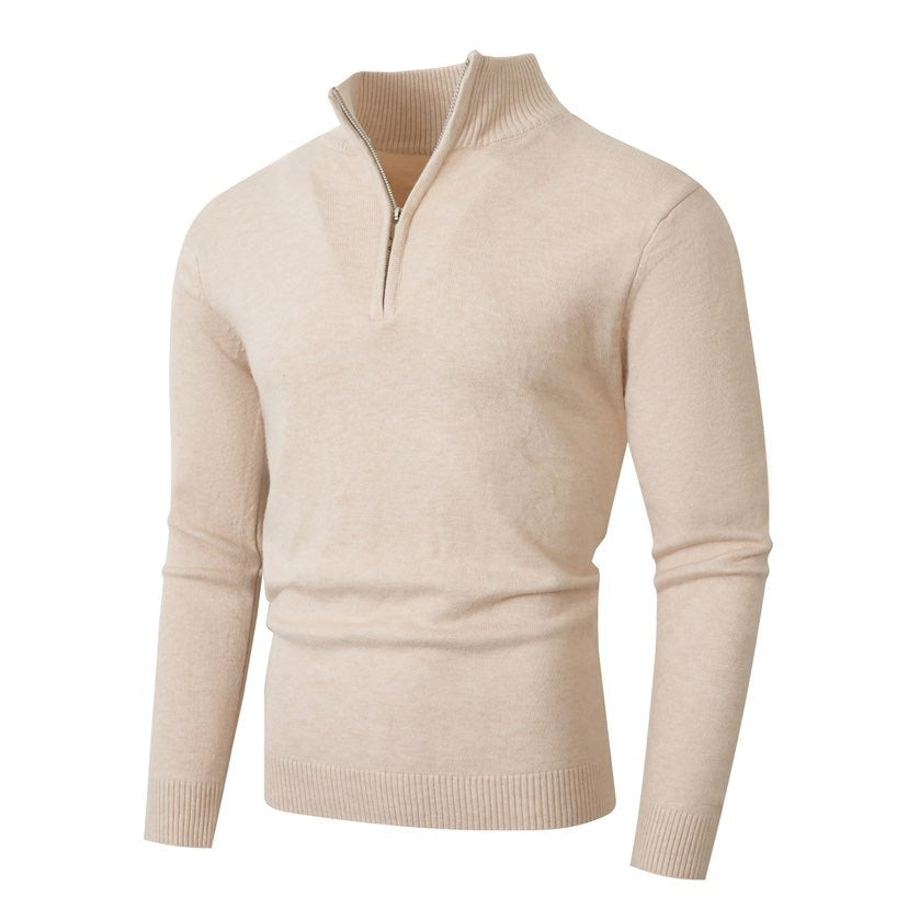 Homme Pull Demi-Zip