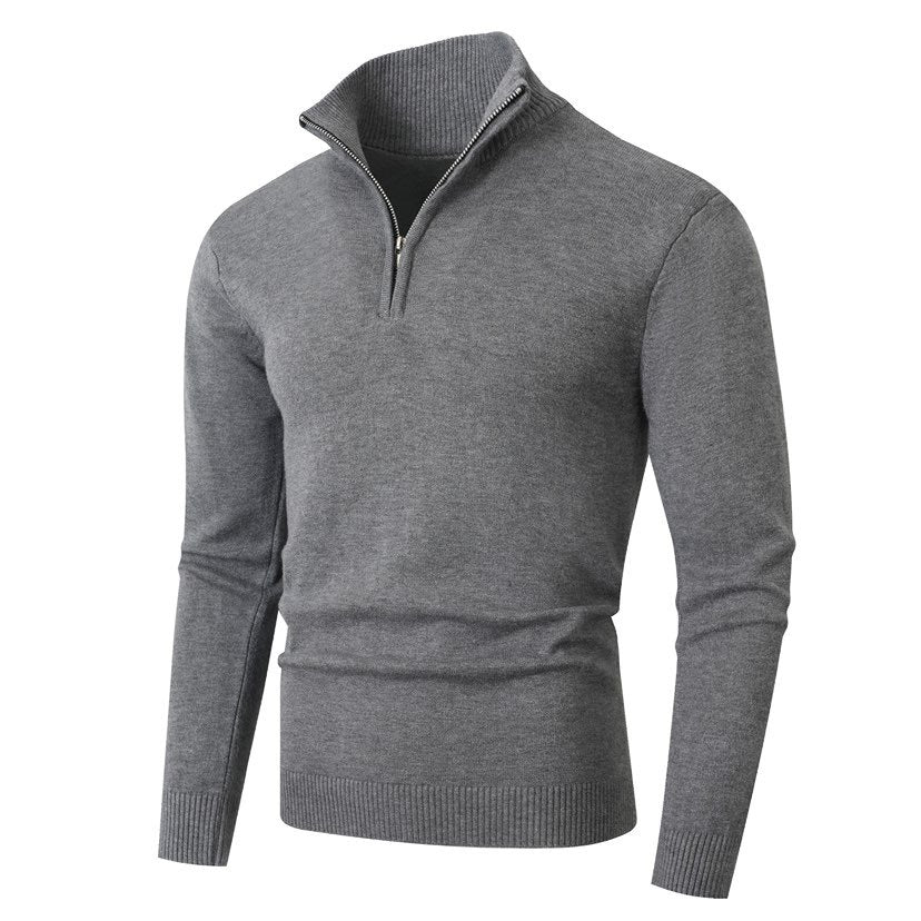 Homme Pull Demi-Zip