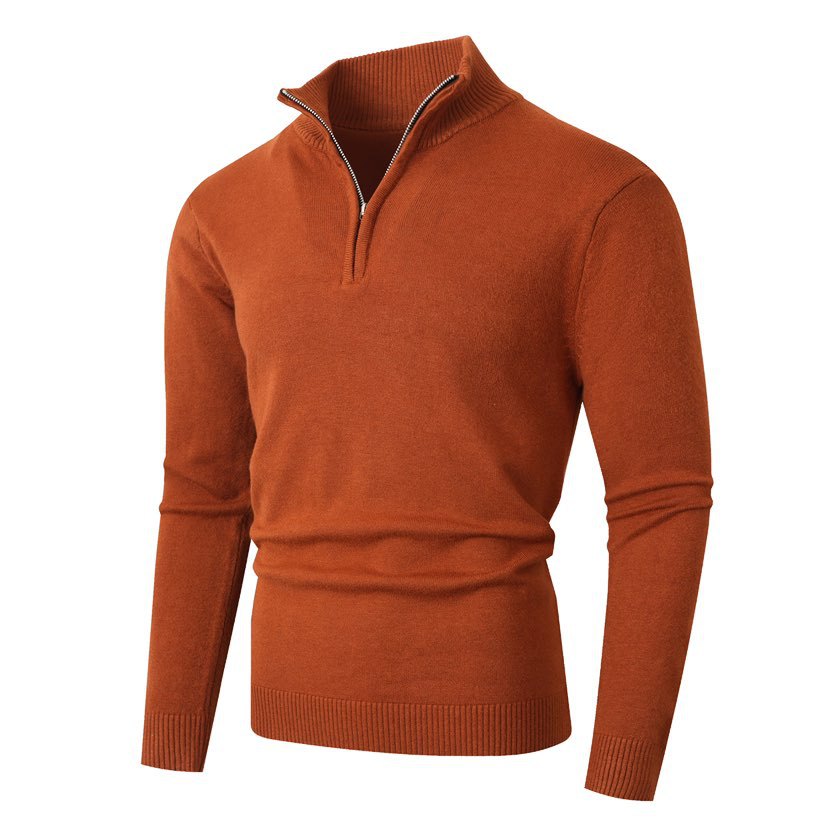 Homme Pull Demi-Zip