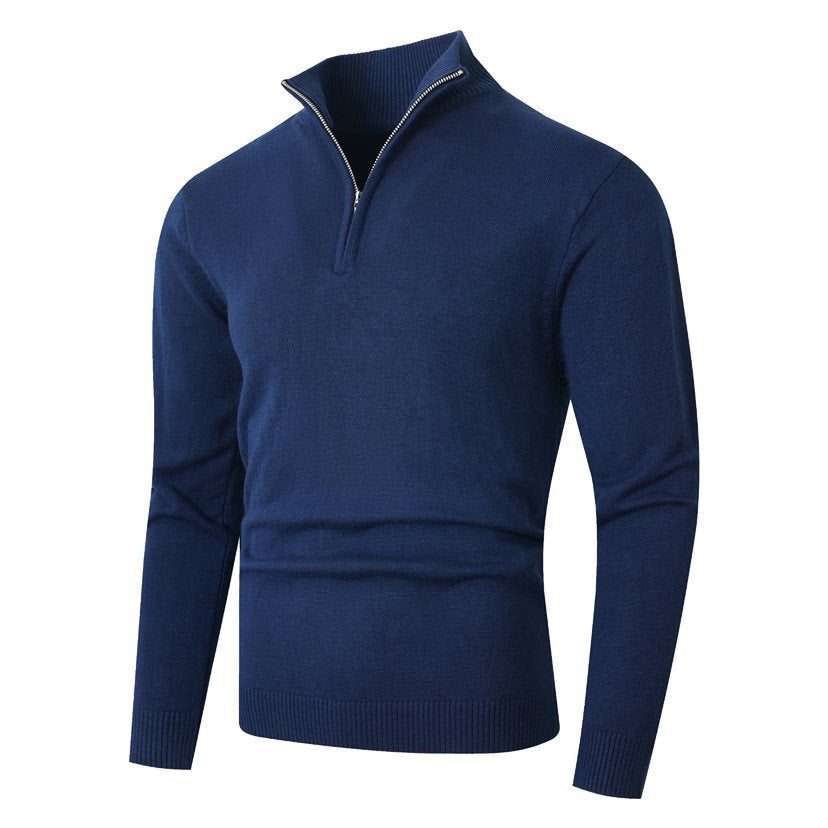 Homme Pull Demi-Zip