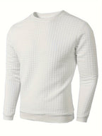Homme Pull Texturé Rond