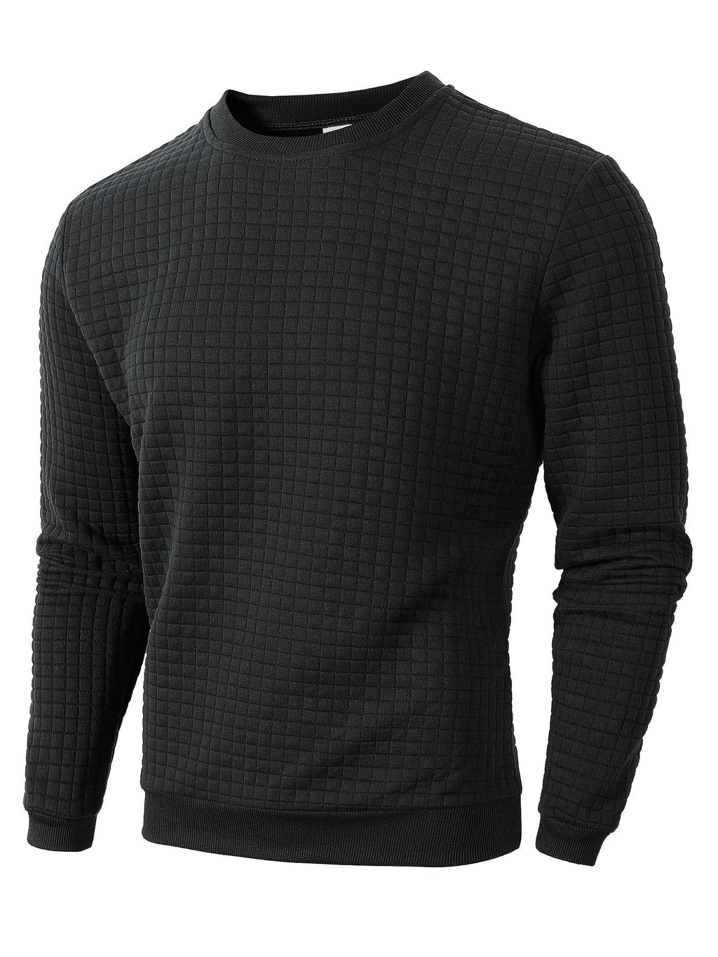 Homme Pull Texturé Rond