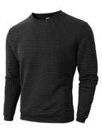 Homme Pull Texturé Rond