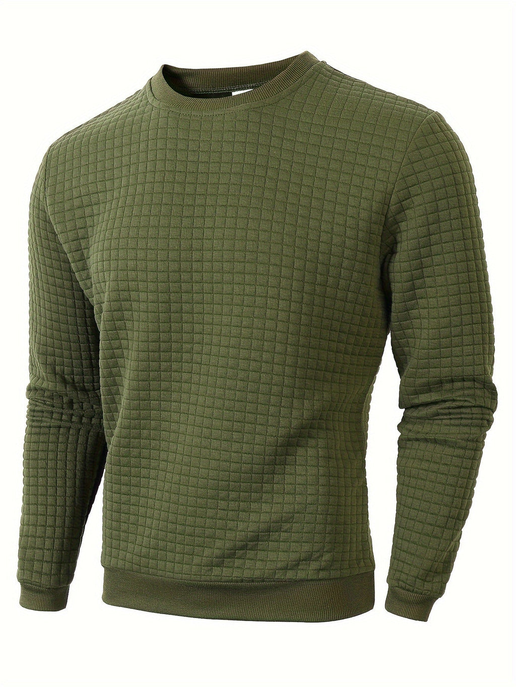 Homme Pull Texturé Rond