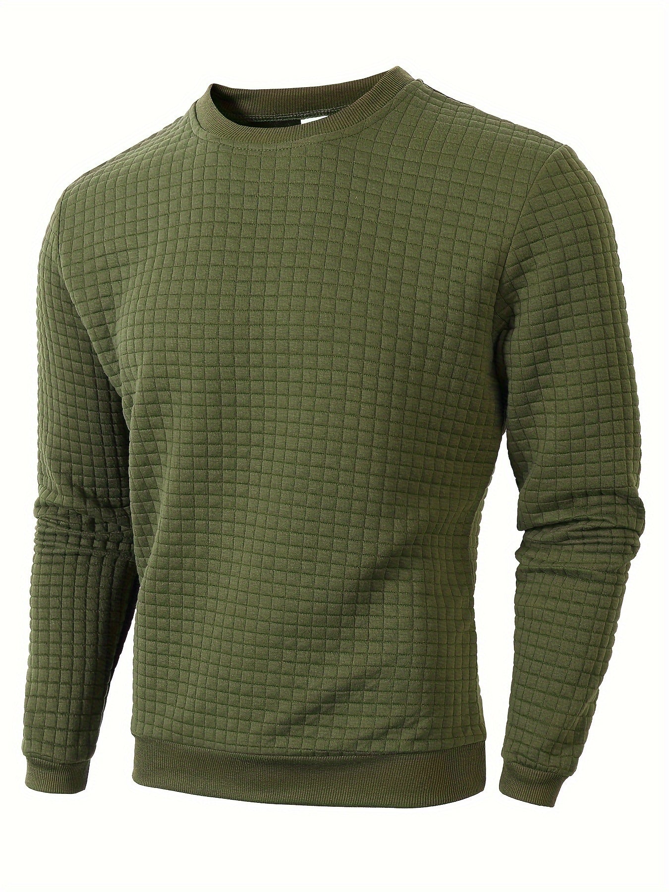 Homme Pull Texturé Rond