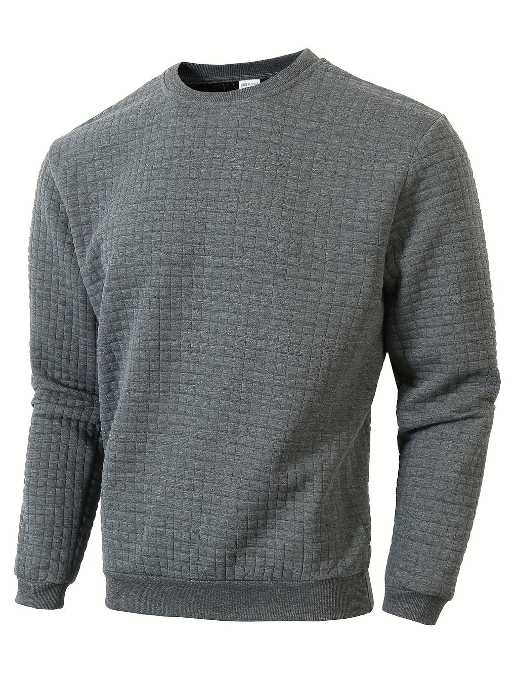 Homme Pull Texturé Rond